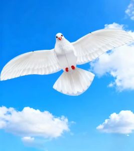 63 Inch Seagull Shaped Kite With Handle And String For Outdoor Toys Good Flying New Kite Toy