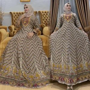 GamiS Hindi telor kotoh bordir depan terbaru