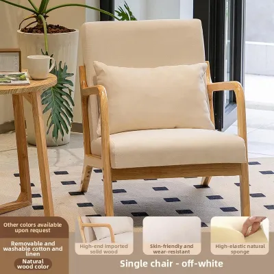Multifunction Living & Bedroom Solid Wood Sofa Set for Small Spaces