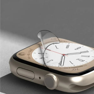3 Pack Apple Watch TPU Films 49mm 45mm 41mm 42mm 38mm 44mm 40mm iWatch Screen Protector Soft Watch Face Foil for Apple Watch Ultra 2/Ultra Series 9 8 7 6 5 4 3 2 1 SE SE2