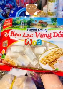 [HCM]KẸO DỒI LẠC VỪNG - GIA TRUYỀN THÁI BÌNH Túi 380g