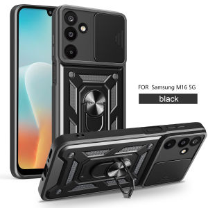 Shockproof Armor Case For Samsung Galaxy M16 M14 M55 M54 5G Car Holder Phone Cover