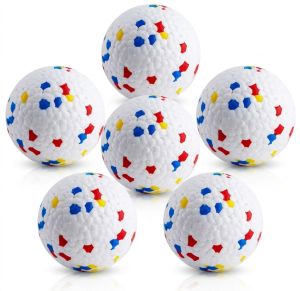 6PCS 5cm ETPU Dog Balls Indestructible Non-Toxic Chew Toy Floating Teeth Cleaning Interactive Toy for Small Dogs Puppy