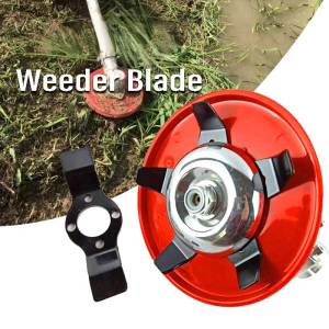 Dual-Use Weeder Plate Blades  Lawn Mower Grass Eater Trimmer Head Blades