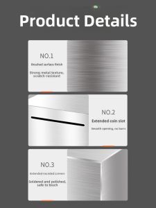 MENGCHUANG | Large Capacity Adult Piggy Bank Non-removable