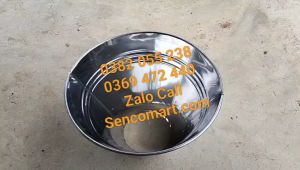 Phễu máy băm bèo tây rau muống inox 100%