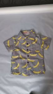 Kids High Quality Cotton Floral Beach Polo Hawaiian Boho Look Polo for Kids Boys 2-8 Years Old
