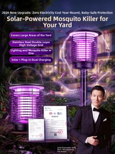 Maiyu | Solar Power Pest Repelling Mosquito Lamp