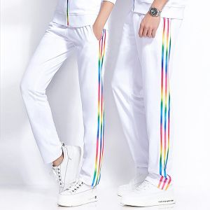 Quick Dry Breathable Gymnastics Sport Pants for Men And Women Square Dance Uniform School Uniforms Moisture Wicking Knitted Trousers