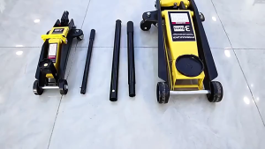 Hydraulic Floor Lifting Jack Mini Manual Hydraulic Car Trolley Floor Service Jack for Various Cars W