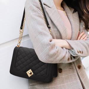 LIVING STORE Women PU Leather Shoulder Bag Crossbody Bag Handbeg Wanita Sling beg perempuan Beg Tangan wanita murah