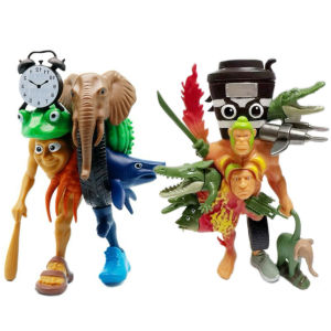 โมเดลประกอบสัตว์ป่าเทพเจ้า โมเดลตั้งโชว์สำหรับเด็ก วัสดุ PVC ขนาดใหญ่ อายุ 6 ปีขึ้นไป ของเล่นสำหรับเด็ก