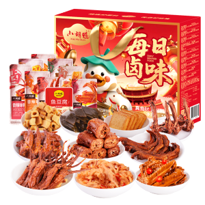 XIAO HU DUCK | Spicy Duck Snacks Gift Box 550g