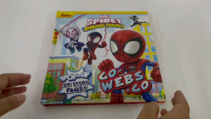 Marvel Spider Man Pop Up Book For Kids Spidey and His Amazing Friends: Go-Webs-Go!
