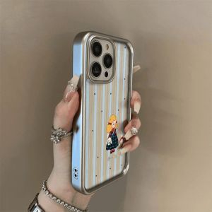 Sup&LV | Apple 16 Compatible Full-Coverage Protective Case - Anti-Collision Soft Shell