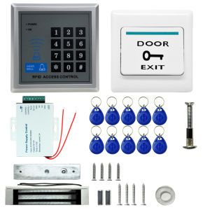 Winnereco Electric Door Lock Multifunctional Access Control Password System Management Access Control System Kit Equipment for Bank Hotel Office