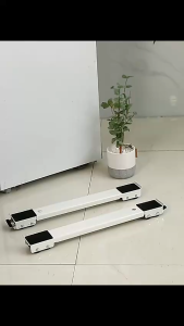 JIJI.SG Brox Washing Machine Universal Base and Crow Bar Lever With 360° Locking Wheels Adjustable