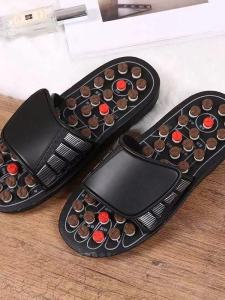 Dép Xông Hơi Bằng Cao Su EVA Thoải Mái Cho Mọi Mùa Dép Massage Hình Tròn Xoay Chăm Sóc Sức Khỏe Chân Giày Lười Thoải Mái Cho Mọi Người