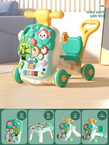 Xe Đẩy Trẻ Em Đa Năng YISBRO 4 Trong 1 Chống Té Xe Đẩy Trẻ Em Chống Oleg Xe Tập Đi Cho Trẻ Từ 1 Đến 2 Tuổi Đồ Chơi Giáo Dục Cho Trẻ Em