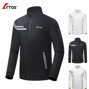 TTYGJ | Autumn Winter Waterproof Mens Wind Jacket Long Sleeve Fitted Outdoor Sportswear