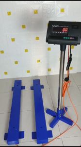 Loadbar Timbangan Sapi Digital 2Ton A12E Timbangan Hewan Ternak Kambing Portabel Model Balok 1ton - 2 ton