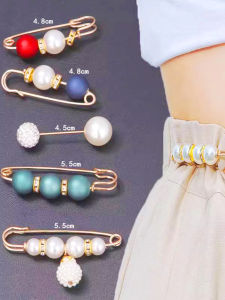 Adjustable Waist Cinching Pin Womens Fashion Accessory Anti-Light Clip Belt Fastener Summer Autumn Seasonal Item Yalander Brand