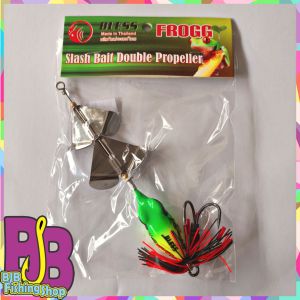 Bless Lure slash bait slether sleter double propeller propeler double hook