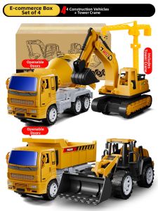 YANGBEI | Construction Vehicle Toy Set for Boys Aged 3+