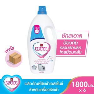 Essence ผลิตภัณฑ์ซักผ้าเอสเซ้นซ์เมจิกวอช (สำหรับเครื่องซัก ผ้า) 1800 มล. (1 ลัง บรรจุ 6 ขวด)