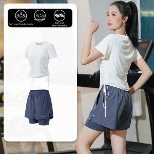 BAISILING | Quick Drying Drawstring Slimming Women Sportswear