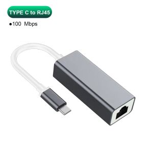 High-Speed Ethernet Dongle​​ – USB 3.0 & Type-C to RJ45 Adapter for Windows/Mac/Android (Supports 10/100/1000Mbps)
