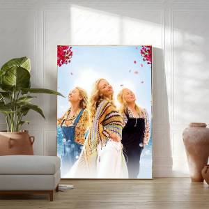 Bandai | Mamma Mia Áp Phích Phim In Hình Cổ Điển Lãng Mạn Phim Âm Nhạc Tác Phẩm Nghệ Thuật Tranh Canvas Cho Phòng Ngủ Phòng Khách Trang Trí Nhà