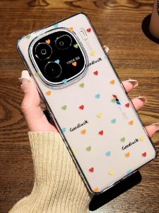 เคสโทรศัพท์มือถือลายหัวใจสีสันสดใสสำหรับ VIVOiQOO15/13 Neo10 Z9Turbo Z8X ลายจุด เคสป้องกันสำหรับผู้หญิง ดีไซน์ใหม่ ลายจุด