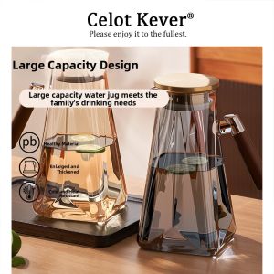 Heat-resistant Large Capacity Glass Water Pitcher