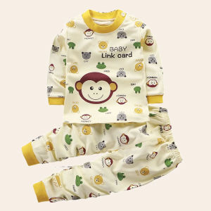 Kids Clothes Children Sets Childrens Clothing Boys Girls Cotton Cartoon Autumn winter Clothing Pants Sleepwear Underwear