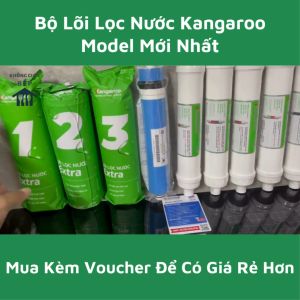 (Chào Sàn) Bộ 9 Lõi Lọc Nước Kangaroo Chính Hãng Dùng Cho Các Model 9 Lõi Ưu Đãi Hot