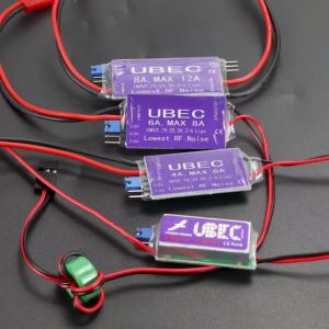 1 CÁI Bộ Chuyển Đổi UBEC Đầu Ra 5V/6V 6A/8A Tối Đa 12A 2-6S Lipo/6-16 Cell Ni-Mh Model BEC Cho Máy Bay RC Tùy Chọn 3A 4A 6A 8A