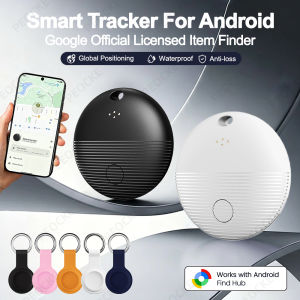 Google Find My GPS Tracker Android Smart Tag With Case Portable GPS Tracker Bluetooth Locator for Bicycle Keys Never Lose Thing