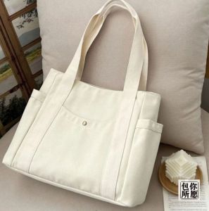 [Toko Uci] Tote Bag Kuliah Kerja Wanita Kanvas Audy Terbaru 2024