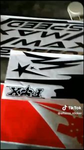 047 skotlet Stiker cutting sticker mobil pick up Suzuki APV daihatsu grandmax new carry