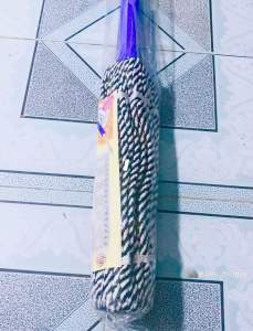 Combo 2 Cây Lau Nhà Vắt Tay Trợ Lực Cotton Siêu Thấm Hút Inox - Lau Sàn Làm Sạch