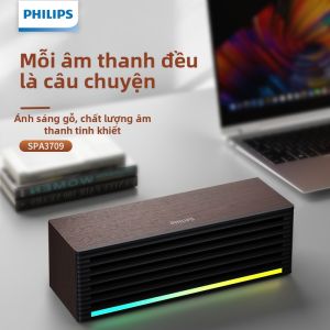 Philips | Loa Bluetooth có dây SPA3709 với card âm thanh tích hợp