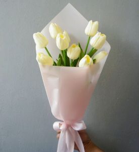 Hoa tulip giả bó hoa tulip hoa tulip bó hoa tặng sinh nhật