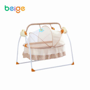 Ayunan Bayi Elektrik+musik +kasur bayi set kelambu Otomatis kendali jarak jauh Portable multifungsi