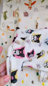 Vỏ gối nằm cho bé Katina House vải Muslin mềm nhẹ thoáng mát thấm hút siêu tốt