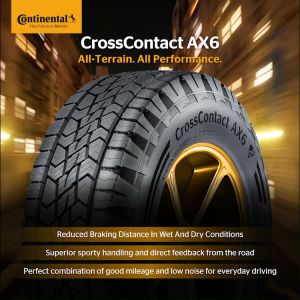 Continental CrossContact AX6 R18 235/60 265/60 (with installation)