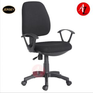 Jersey 43-55CM Office Chair Back Rest and Seat Nylon Foam Finish With Arm Rest JS-403