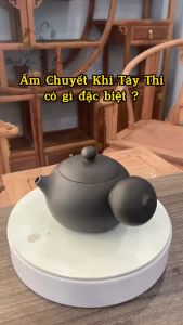 ☄️GIẢM GIÁ☄️ Ấm Chuyết Khi Tay Thi – Thạch Hoàng – Thực Lực Phái – 320ml – Nội suy khổng