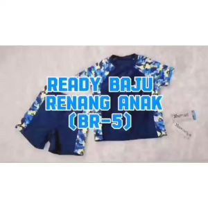 Baju Renang Anak Summer/ Swimsuit Set Anak Laki Laki BR5