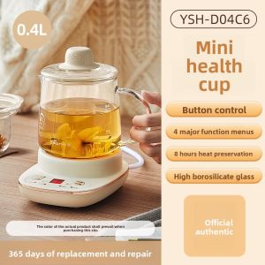 [China Plug Adapter Needed] Bear | Portable Multi-Function Tea Kettle